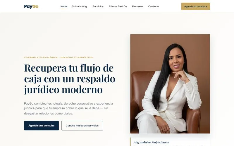 Sitio web de PayGo